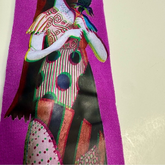 NWT. Disney Socks for Adults - Jack Skellington and Sally Black & purple sz 6-12 - Picture 5 of 13